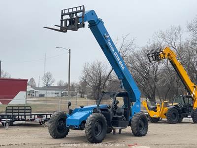 2013 Genie GTH-844 44' 8,000 lbs Telescopic Reach Forklift Telehandler bidadoo