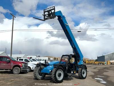 2018 Genie GTH844 44' 8,000 lbs Telescopic Reach Forklift Telehandler bidadoo