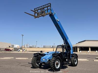 2015 Genie GTH 844 44’ 8,000 lbs Telescopic Reach Forklift Telehandler bidadoo