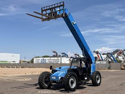 2014 Genie GTH844 44’ 8,000 lbs Telescopic Reach Forklift Telehandler bidadoo