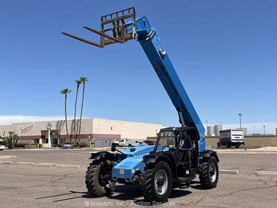 2015 Genie GTH844 44' 8K Telescopic Reach Forklift Telehandler Aux Hyd bidadoo