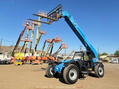 2015 Genie GTH-844 44’ 8,000 lbs Telescopic Reach Forklift Telehandler bidadoo