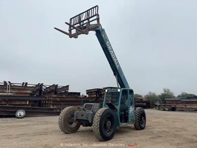 2007 Gradall G6-42P 42' 6,600 lbs Telescopic Reach Forklift Telehandler bidadoo
