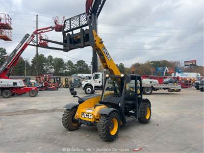 2021 JCB 505-20 TC 20' 5,500 lbs Telescopic Reach Forklift Telehandler bidadoo