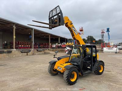 2021 JCB 505-20 TC 20' 5,500 lbs Telescopic Reach Forklift Telehandler bidadoo