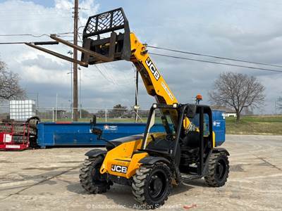 2023 JCB 505-20 TC 20’ 5500lbs Telescopic Reach Forklift Telehandler bidadoo