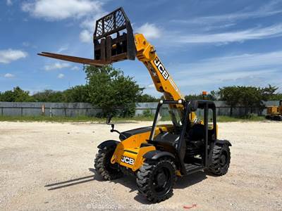 2023 JCB 505-20 TC 20' 5,500 lbs Telescopic Reach Forklift Telehandler bidadoo