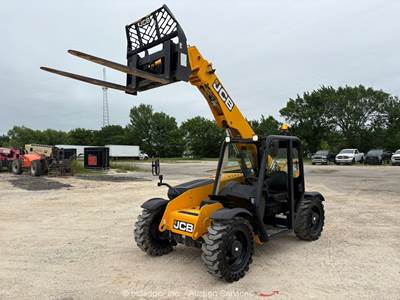 2023 JCB 505-20 TC 20' 5,500 lbs Telescopic Reach Forklift Telehandler bidadoo