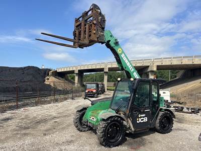 2018 JCB 505-20 TC 20' 5,500 lbs Telescopic Reach Forklift Telehandler bidadoo