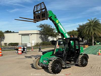 2018 JCB 505-20TC 20' 5,500 lbs Telescopic Reach Forklift Telehandler bidadoo