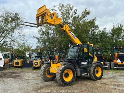 2024 JCB 506-23TC 23' 6,000lbs Telescopic Reach Forklift Telehandler Cab bidadoo