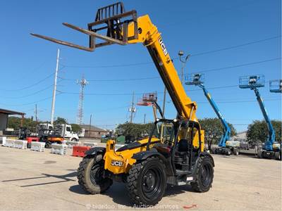 2023 JCB 506-36 36' 6,000 lbs Telescopic Reach Forklift Telehandler Aux bidadoo