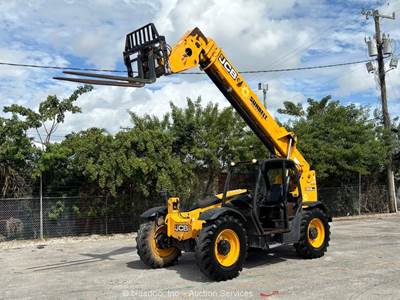2017 JCB 506-36 36' 6,000 lbs Telescopic Reach Forklift Telehandler bidadoo