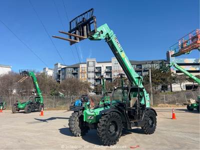 2017 JCB 506-36 36' 6,000 lbs Telescopic Reach Forklift Telehandler Aux bidadoo