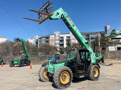 2016 JCB 506-36 36' 6,000 lbs Telescopic Reach Forklift Telehandler Aux bidadoo