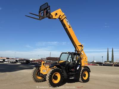 2018 JCB 506-36 36' 6,000 lbs Telescopic Reach Forklift Telehandler Aux bidadoo