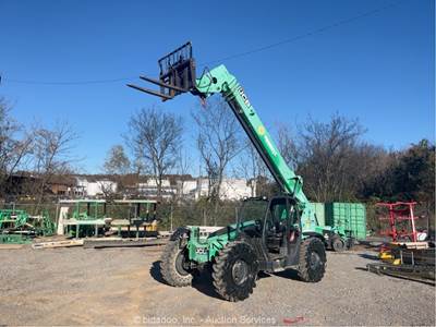 2016 JCB 507-42 42' 7,000 lbs Telescopic Reach Forklift Telehandler bidadoo