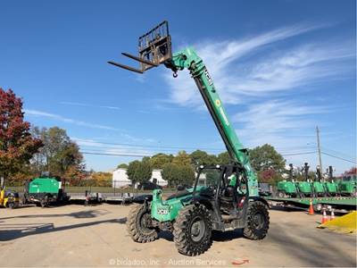 2016 JCB 507-42 42' 7,000 lbs Telescopic Reach Forklift Telehandler Aux bidadoo