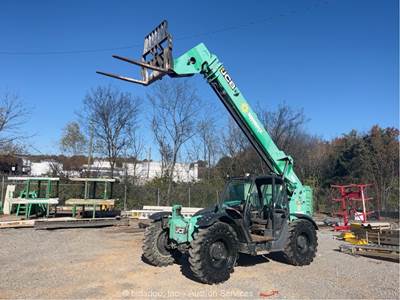 2015 JCB 507-42 42' 7,000 lbs Telescopic Reach Forklift Telehandler Aux bidadoo