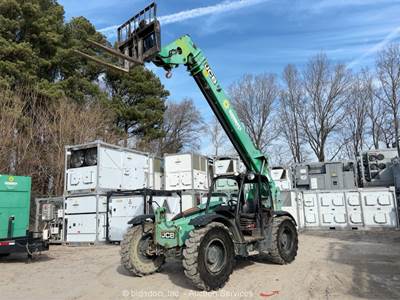 2016 JCB 507-42 42' 7,000 lbs Telescopic Reach Forklift Telehandler Aux bidadoo