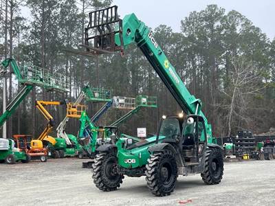 2016 JCB 507-42 42' 7,000 lbs Telescopic Reach Forklift Telehandler bidadoo