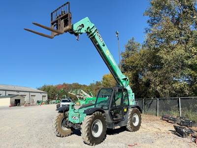 2016 JCB 507-42 42' 7,000 lbs Telescopic Reach Forklift Cab Telehandler bidadoo