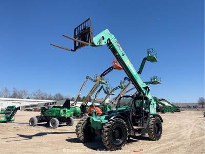 2016 JCB 507-42 7,000 lbs Telescopic Reach Forklift Telehandler Aux Hyd bidadoo