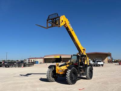 2018 JCB 509-42 42' 9,000 lbs Telescopic Reach Forklift Telehandler bidadoo