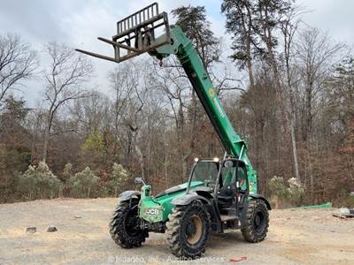 2018 JCB 509-42 9,000 lbs Telescopic Reach Forklift Telehandler Aux Hyd bidadoo