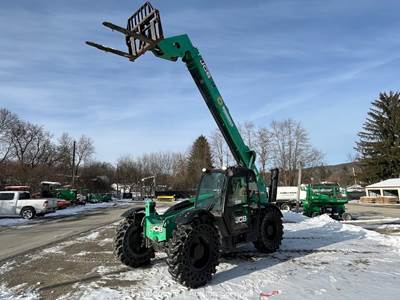 2015 JCB 509-42 42' 9,000 lbs Telescopic Reach Forklift Cab Telehandler bidadoo