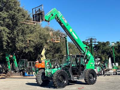 2017 JCB 509-42 42' 9,000 lbs Telescopic Reach Forklift Telehandler Aux bidadoo