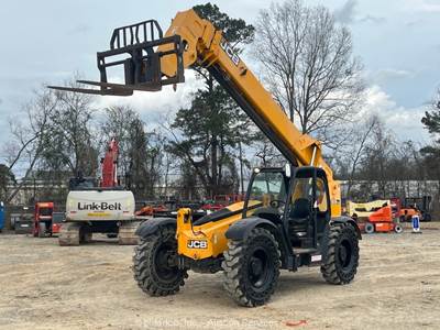 2019 JCB 509-42 42' 9,000 lbs Telescopic Reach Forklift Telehandler bidadoo