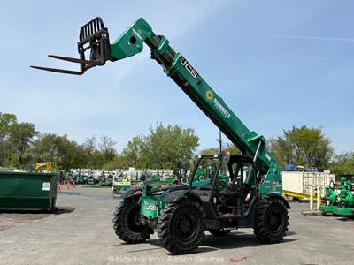 2015 JCB 509-42 42' 9,000 lbs Telescopic Reach Forklift Telehandler bidadoo