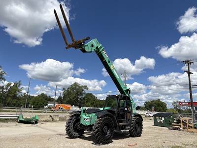 2016 JCB 509-42 42' 9,000 lbs Telescopic Reach Forklift Telehandler Aux bidadoo