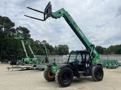 2016 JCB 509-42 42' 9,000 lbs Telescopic Reach Forklift Telehandler Aux bidadoo