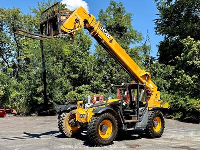 2016 JCB 509-42 42' 9,000 lbs Telescopic Reach Forklift Telehandler Aux bidadoo