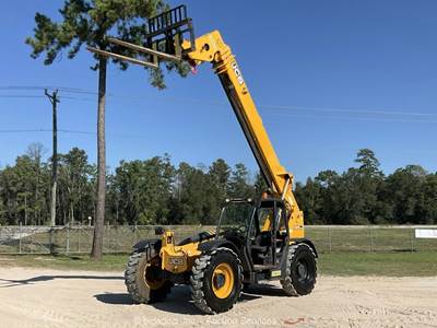 2019 JCB 509-42 42' 9,000 lbs Telescopic Reach Forklift Telehandler bidadoo