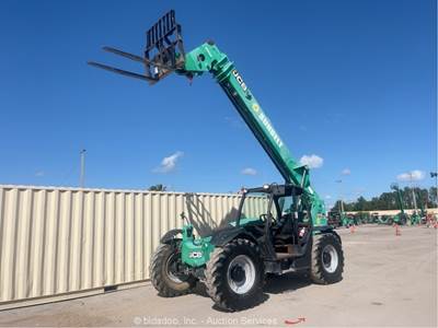2017 JCB 510-42 42' 10,000 lbs Telescopic Reach Forklift Telehandler bidadoo