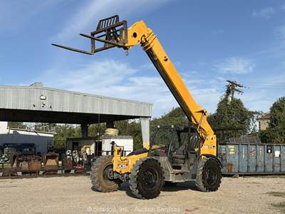 2018 JCB 510-42 42' 10,000 lbs Telescopic Reach Forklift Telehandler Aux bidadoo