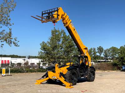 2023 JCB 510-56 56' 10,000 lbs Telescopic Reach Forklift Telehandler Aux bidadoo