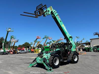 2018 JCB 510-56 56' 10,000 lbs Telescopic Reach Forklift Telehandler Aux bidadoo