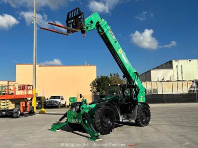 2017 JCB 510-56 56' 10,000 lbs Telescopic Reach Forklift Telehandler bidadoo