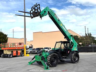 2017 JCB 510-56 56' 10,000 lbs Telescopic Reach Forklift Telehandler bidadoo