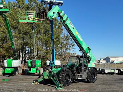 2016 JCB 510-56 56' 10,000 lbs Telescopic Reach Forklift Telehandler bidadoo