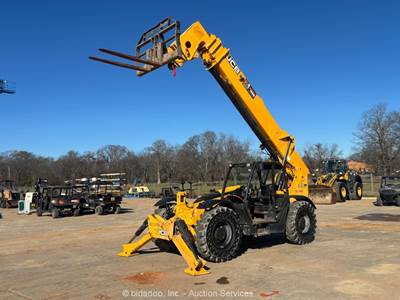 2018 JCB 510-56 56’ 10,000 lbs Telescopic Reach Forklift Telehandler 10K bidadoo
