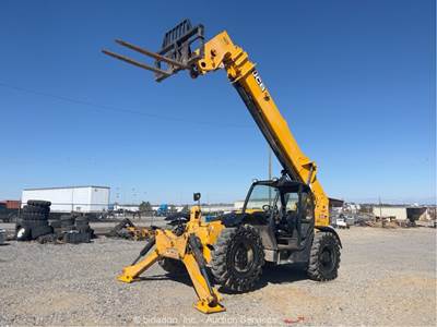 2018 JCB 510-56 56' 10,000 lbs Telescopic Reach Forklift Telehandler Aux bidadoo