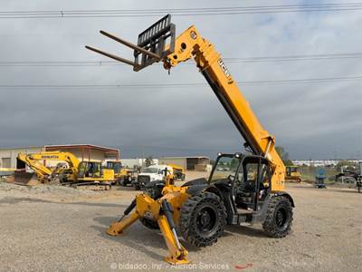 2019 JCB 510-56 56' 10,000 lb Telescopic Reach Forklift Telehandler Aux bidadoo