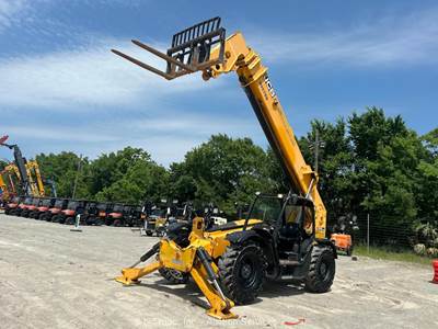 2019 JCB 510-56 56' 10,000 lbs Telescopic Reach Forklift Telehandler Aux bidadoo