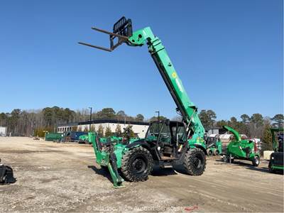 2016 JCB 510-56 56' 10,000 lbs Telescopic Reach Forklift Telehandler bidadoo