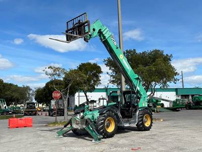 2017 JCB 510-56 56' 10,000 lbs Telescopic Forklift Telehandler bidadoo